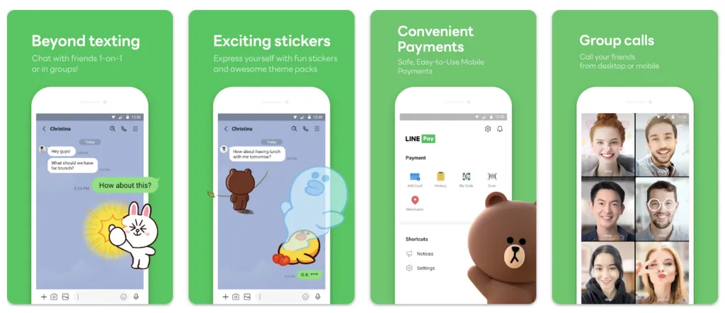 line – mobile marketing reads