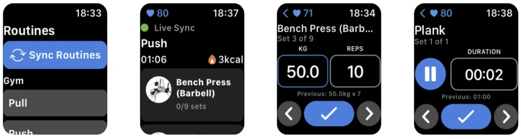 hevy-workout-tracker-gym-log – mobile marketing reads