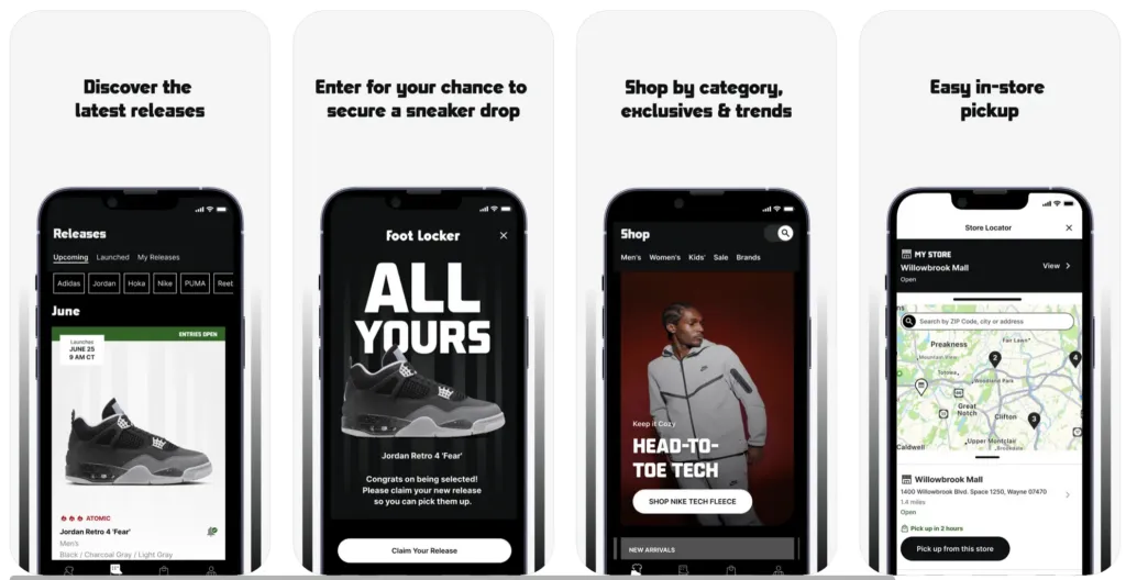 foot-locker – mobile marketing reads