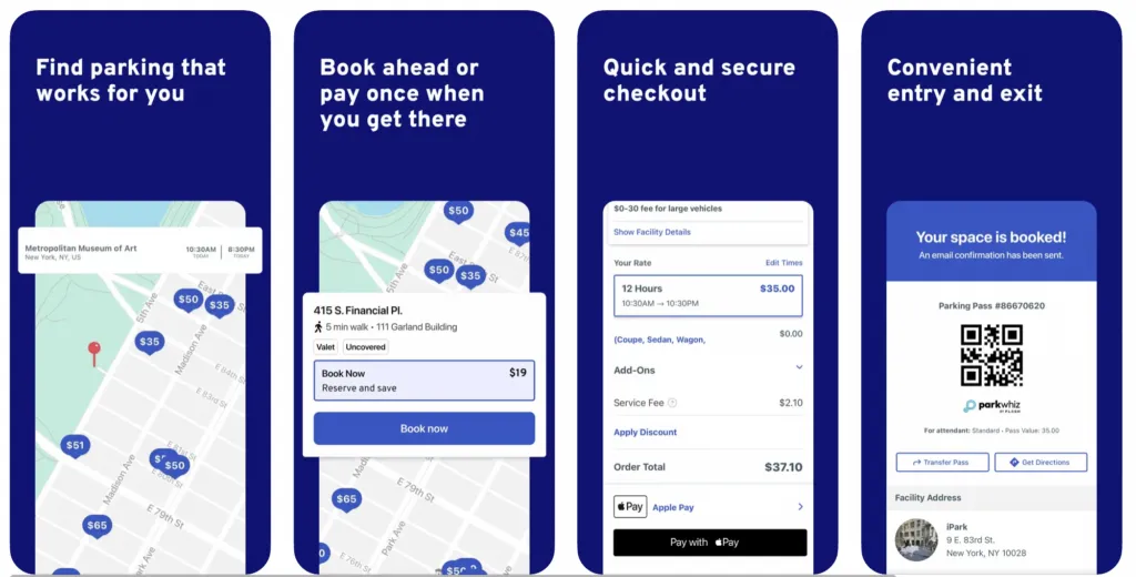 parkwhiz – mobile marketing reads