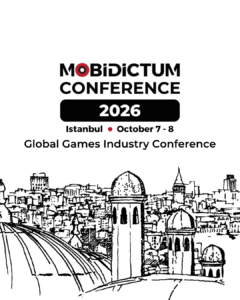 MOBIDICTUM CONFERENCE 2026 banner with Istanbul October 7‑8 and a hand‑drawn Istanbul skyline
