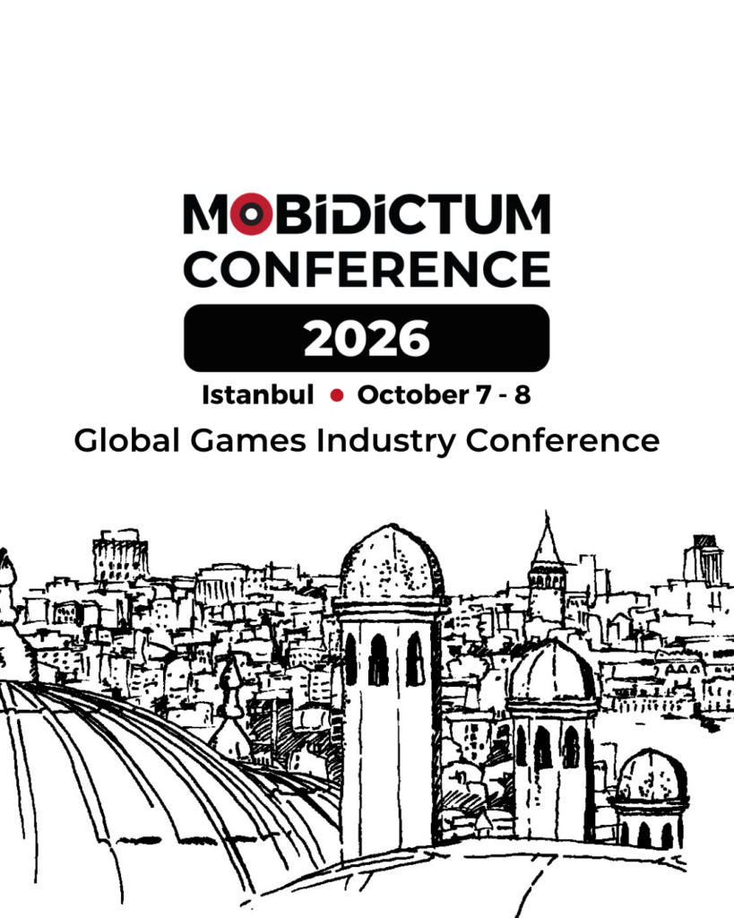 MOBIDICTUM CONFERENCE 2026 banner with Istanbul October 7‑8 and a hand‑drawn Istanbul skyline