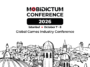 mobidictum conference 2026 banner 1280 x 720 piksel – mobile marketing reads Promotional banner for MobiDictum Conference 2026 in Istanbul, October 7–8, with a line-drawing city skyline below.