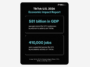 TikTok U.S. 2026 Economic Impact Report: $81 billion in U.S. GDP and 410,000 jobs from activity on TikTok (black background infographic).